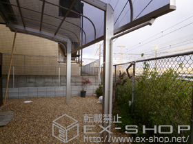 のカーポート レイナキャップポート 積雪〜20?対応 施工例