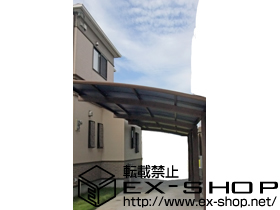 のカーポート プレシオスポート 縦連棟 積雪〜20cm対応 施工例