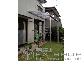 のテラス屋根 プレシオステラス R型 テラスタイプ 単体 積雪〜20cm対応 施工例