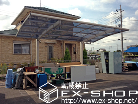 のカーポート プレシオスポート 積雪〜20cm対応 施工例