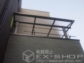 のバルコニー・ベランダ屋根 ヴェクターテラス F型 屋根タイプ  積雪〜20?対応 施工例