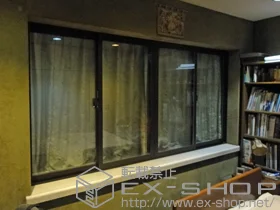 LIXIL リクシル(トステム)の内窓（二重窓・二重サッシ） インプラス ダストバリア仕様 引違い窓 4枚建 施工例