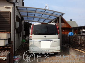 のカーポート レイナベーカポート 延長 積雪〜20cm対応 施工例