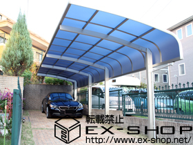 のカーポート レイナキャップポート 縦連棟 積雪〜20cm対応 施工例