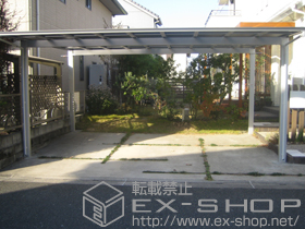 のカーポート アーキデュオ ワイド　積雪〜20cm対応 施工例