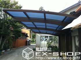 のカーポート レイナポート 延長 積雪〜20cm対応 施工例