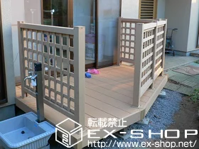 YKKAP�̃E�b�h�f�b�L ���E�b�h�f�b�L200 �ٌ^�{���E�b�h�f�b�L�t�F���X 1�^ �{�H��