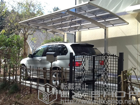 のカーポート レイナポート 積雪〜20cm対応 施工例