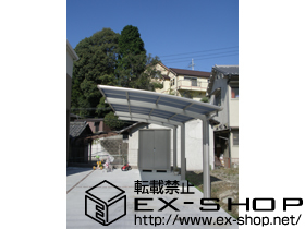 のカーポート レイナポート 延長 積雪〜20cm対応 施工例