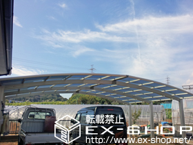 のカーポート レイナトリプルポート 積雪〜20cm対応 施工例