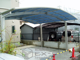 のカーポート レイナポート M合掌 積雪〜20cm対応 施工例