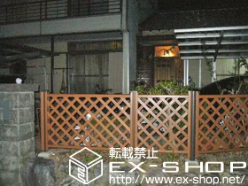 LIXIL ���N�V��(TOEX)�̃t�F���X �X�e�C�E�b�h�t�F���XM1�^ �{�H��