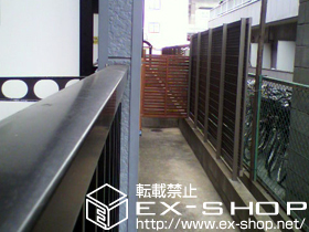 のフェンス・柵 ハイスクリーンフェンスA型 施工例