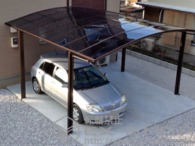 のカーポート レイナツインポート 積雪〜20cm対応 施工例