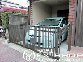 のカーゲート オーバードアS2型 手動式 施工例