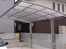 のカーポート レイナポート 積雪〜20cm対応 施工例