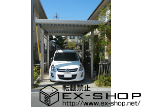 のカーポート ジーポートneo 積雪100cmＡタイプ 4本柱 施工例