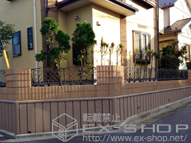 のフェンス・柵 フェスタＥ型フェンス 施工例