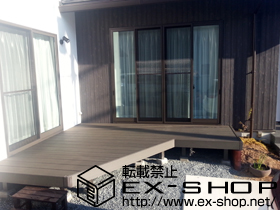 のウッドデッキ リコステージII 単体 施工例