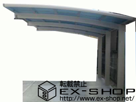 のカーポート レイナポートZ 積雪〜20cm対応＋着脱式サポート 2本入 施工例