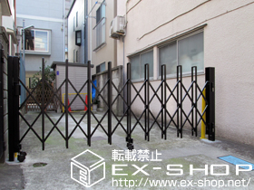 のカーゲート トリップゲートPA型(錠無し) ノンレール 片開き30S 施工例