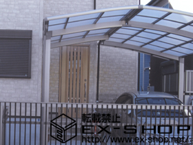 のカーポート カーブポートシグマIII M合掌 積雪〜30cm対応 施工例