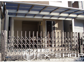 のカーポート エフルージュ ツイン 積雪〜20?対応 施工例