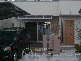 のテラス屋根 パワーアルファ RB型 テラスタイプ 単体 積雪〜30cm対応 施工例