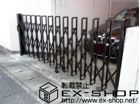 のカーゲート トリップゲート PC型 ノンレール 片開き 32S 施工例