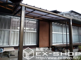 のサイクルポート・駐輪場 レークポートシグマIII ミニ 積雪〜20cm対応 施工例