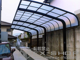 のカーポート テールポートシグマIII 縦連棟 積雪〜30cm対応 施工例