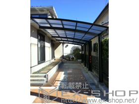 のカーポート レイナポート 縦連棟 積雪〜20cm対応 施工例