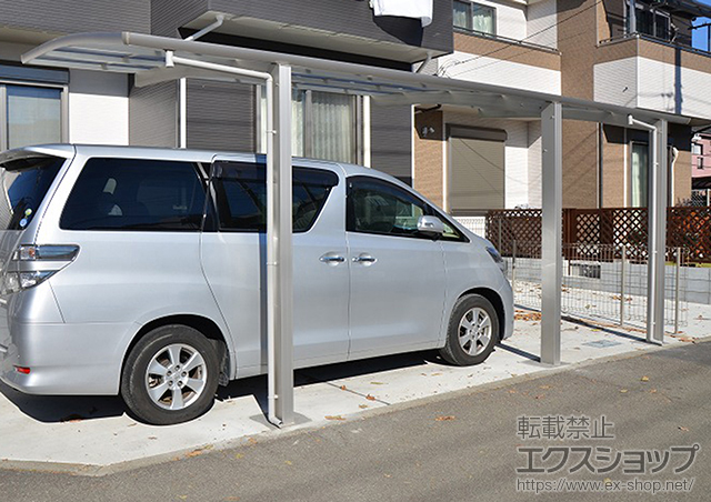 のカーポート レイナポート 延長 積雪〜20cm対応 施工例