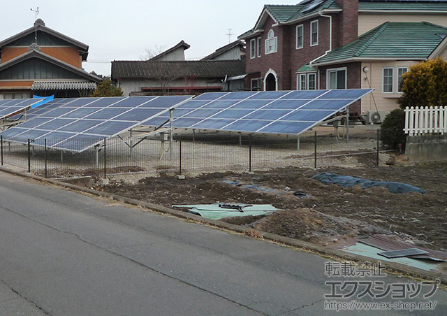 のフェンス・柵 ハイグリッドフェンスN8型 フリーポールタイプ 施工例