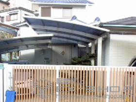 のカーポート レイナポート 積雪〜20?対応 施工例