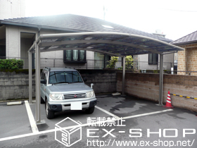 のカーポート カーブポートシグマIII ワイド　積雪〜20cm対応 施工例