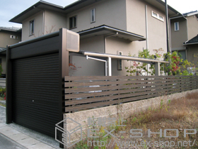 のガレージシャッター シャッターゲート FX2型 手動式 施工例