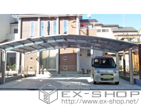 のカーポート レイナトリプルポート 積雪〜20cm対応 施工例