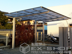 のカーポート アーキフィット 延長 積雪〜20cm対応 施工例