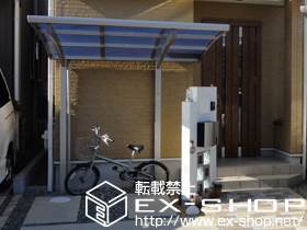 のサイクルポート・駐輪場 レイナポート ミニ 積雪〜20cm対応 施工例