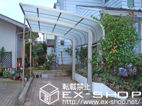 のカーポート プレシオスポート アルファ　積雪〜20cm対応 施工例