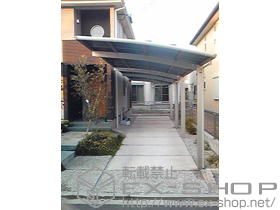 のカーポート レイナポート 縦連棟 積雪〜20?対応 施工例