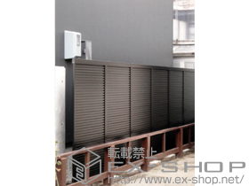 のフェンス・柵 ハイスクリーンフェンスA型 施工例