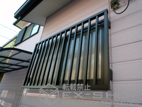 の面格子・窓格子 高強度面格子 縦格子 施工例