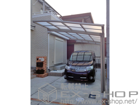 のカーポート カーブポートシグマIII 延長 積雪〜30cm対応 施工例