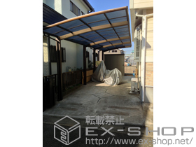 のカーポート レイナポート 縦連棟 積雪〜20cm対応 施工例