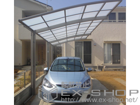 のカーポート カーブポートシグマIII 延長 積雪〜30cm対応 施工例