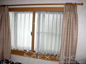 の二重窓（内窓） インプラス ダストバリア仕様 引違い窓 2枚建 施工例