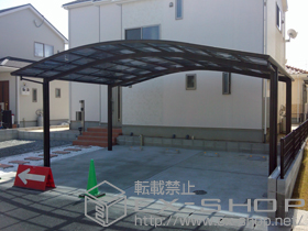 のカーポート レイナツインポート 積雪〜20cm対応 施工例