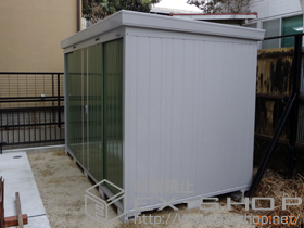 の物置・屋外倉庫 ネクスタ 一般型 (NXN-55S) 施工例